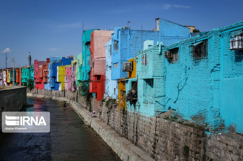 Colourful Houses Of Qazvin