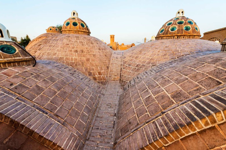 Sultan Amir Ahmad Bathhouse: Exploring Kashan’s Architectural Bathhouse 8 Rooftop Of The Sultan Amir Ahmad Bathhouse