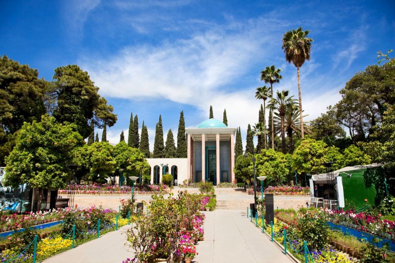 Saadi Shirazi'S Mausoleum, Shiraz, Iran