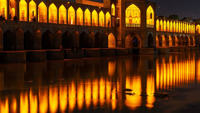 Khajou Bridge Of Isfahan