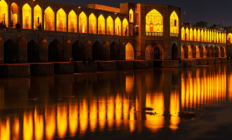 Khajou Bridge Of Isfahan