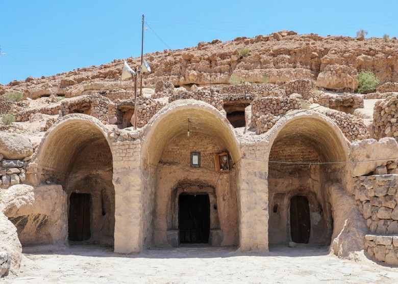 Architectural Features Of The Historic Village Of Meymand