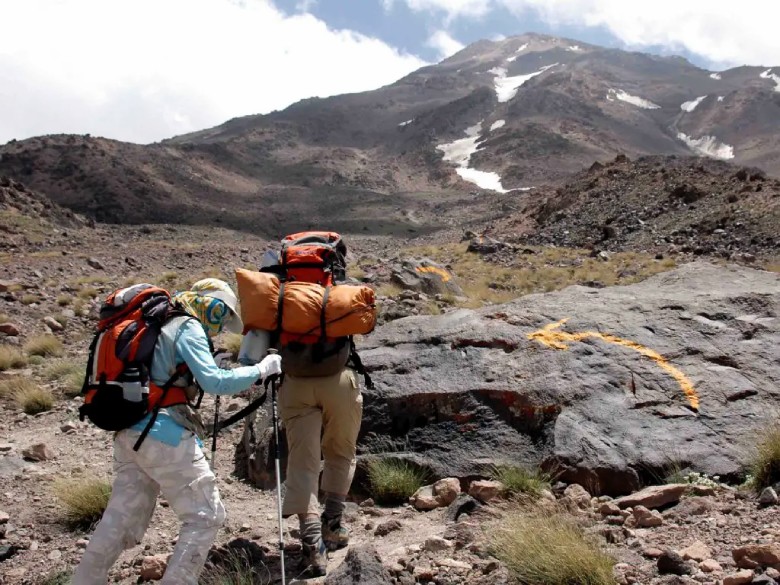 Climbing Mount Damavand