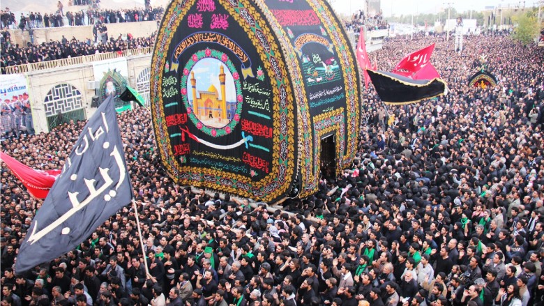 Travel To Iran During Ashura: All You Need To Know 2 Nakhl Gardani During Ashura Day In Iran