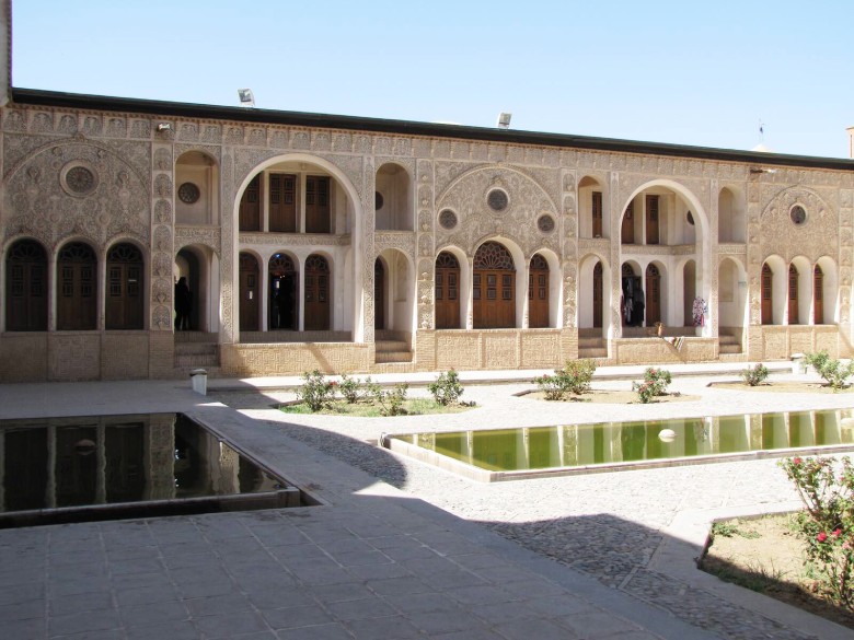 The Exterior Of Tabatabaei House In Kashan