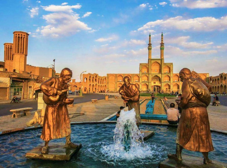 Amir Chakhmaq Square In Yazd