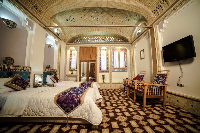 Moshir Al Mamalek Hotel: A Garden Hotel In Historic Yazd 4 Moshir Al Mamalek Hotel Rooms