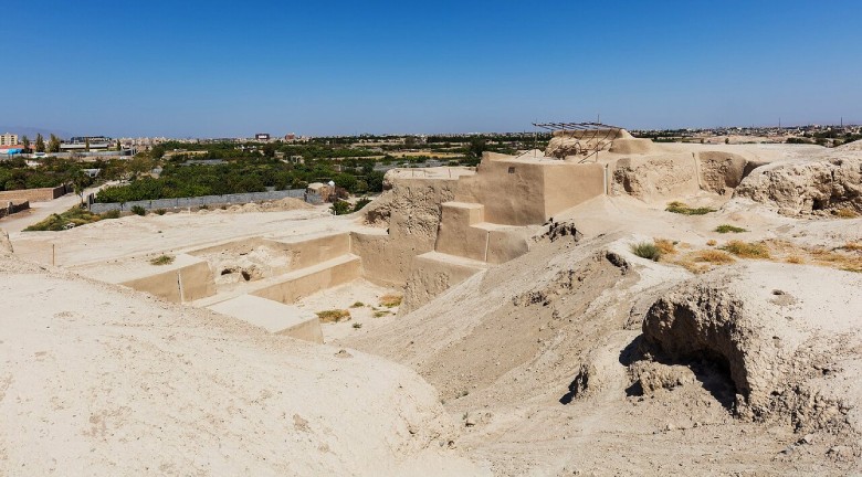 The Ancient Tepe Sialk In Kashan