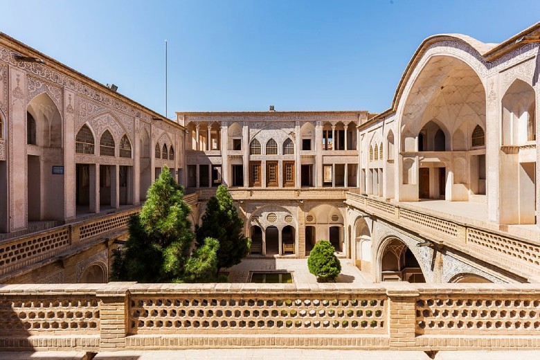 Architecture Of Abbasian House In Kashan