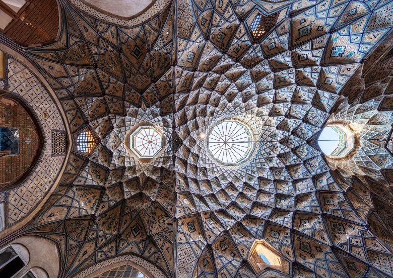 Architecture Of Kashan Bazaar