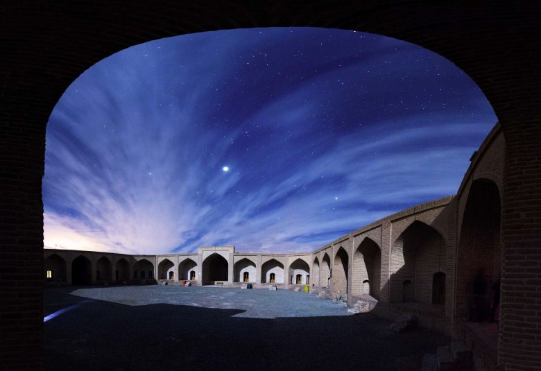 Architecture Of Maranjab Caravanserai