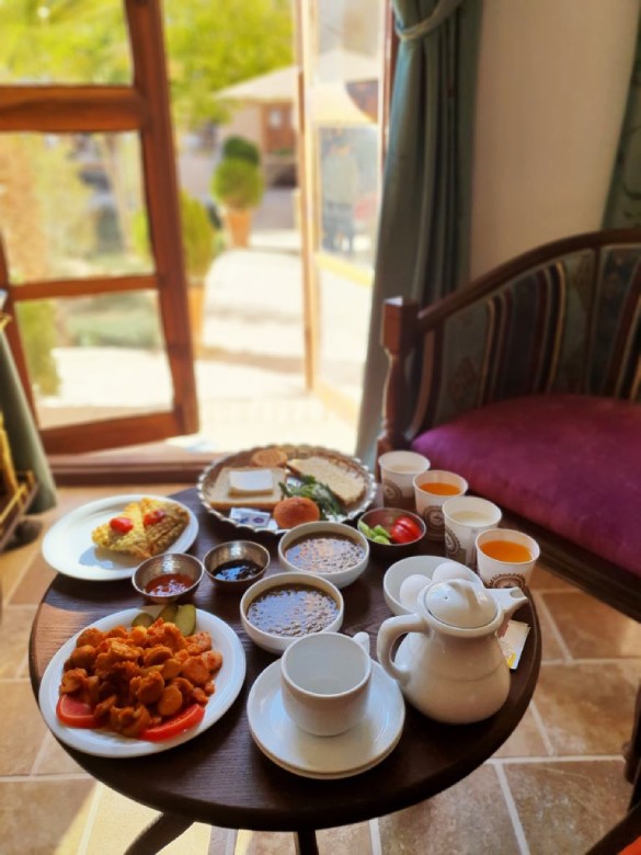 Hooman Boutique Hotel: Yazd’s Hidden Luxury 6 Breakfast Buffet Of Hooman Hotel
