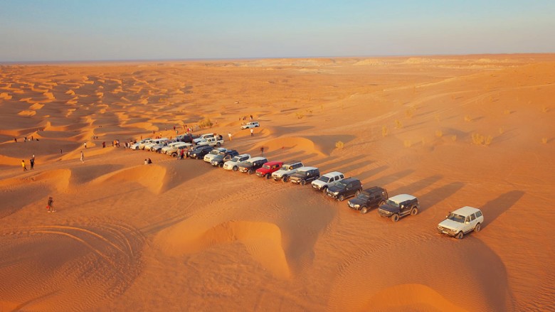 Camping And Off-Road In Maranjab Desert