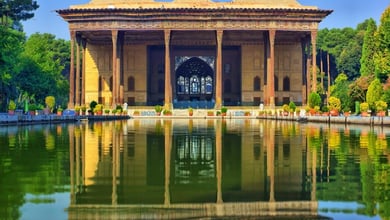 Chehel Sotoun Palace, Isfahan, Iran