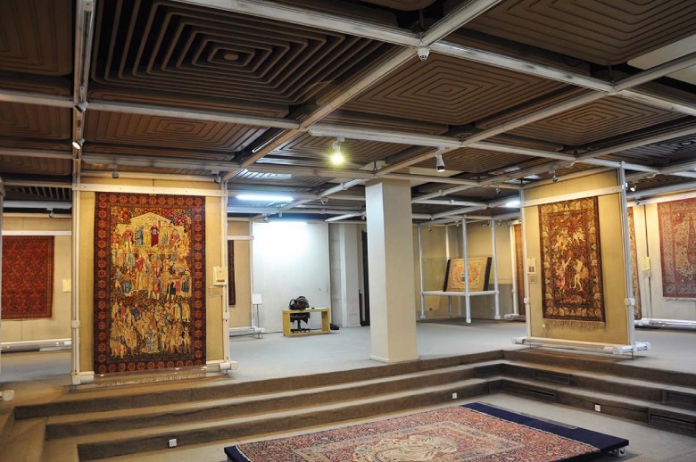 Different Parts Of Carpet Museum Of Iran