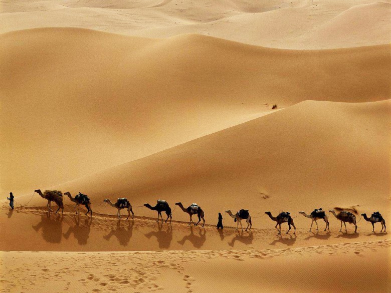 Maranjab Desert, Isfahan Province, Iran