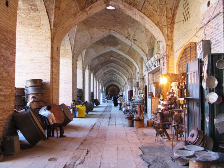 Traditional Bazaar In Kashan, Iran