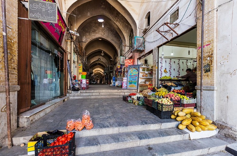 Traditional Bazaar Of Kashan