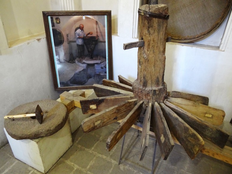 Antique Water Mill In Water Museum Of Yazd