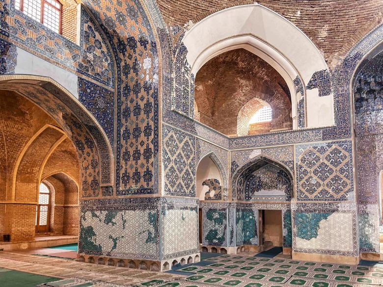 Blue Mosque, Tabriz, Iran