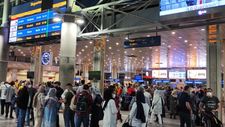 Incoming And Outgoing Flights At Imam Khomeini Airport