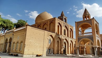 Jolfa Neighborhood In Isfahan, Iran (Vank Cathedral)