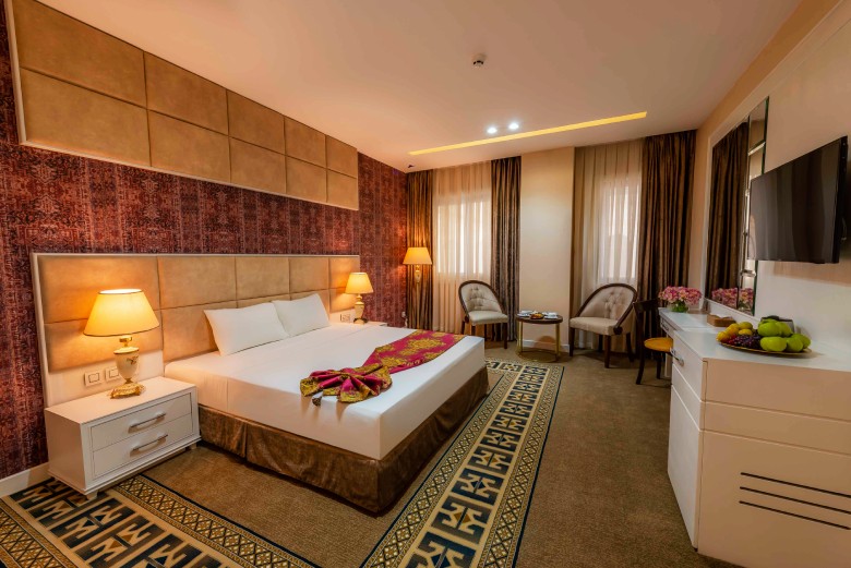 Rooms Of The Madinat Al Javad Hotel In Mashhad