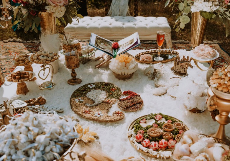 Iranian Wedding Rituals: Unique Customs You Must Know 6 Sofreh-Ye 'Aqd