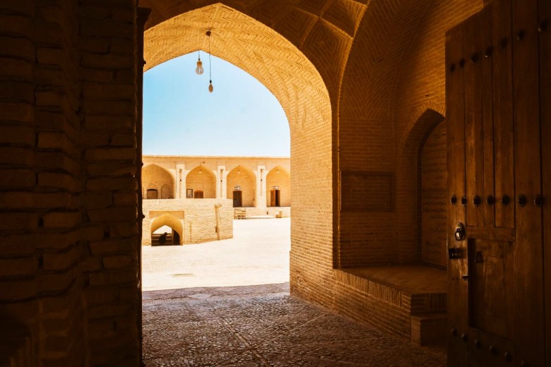 Architecture Of Meybod Caravanserai, Yazd Province