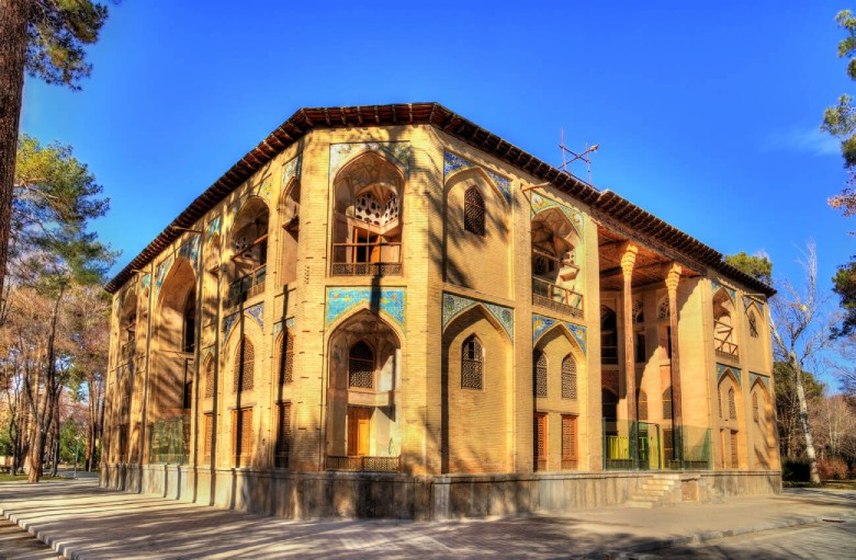 Hasht Behesht Palace In Isfahan, Iran