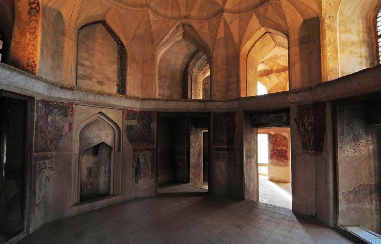 Inside The Hasht Beshesht Palace, Isfahan