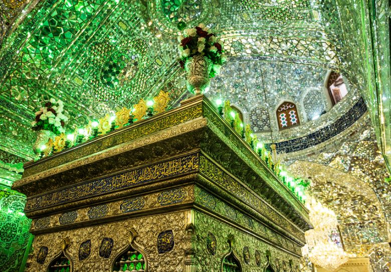 Interior Of Shah-E Cheragh Shrine In Shiraz