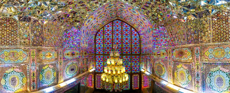 Mirror Work And Design Of Shah-E Cheragh Shrine