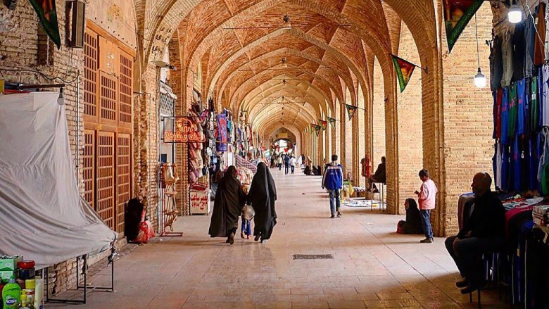 The Qeysarieh Bazaar Of Yazd