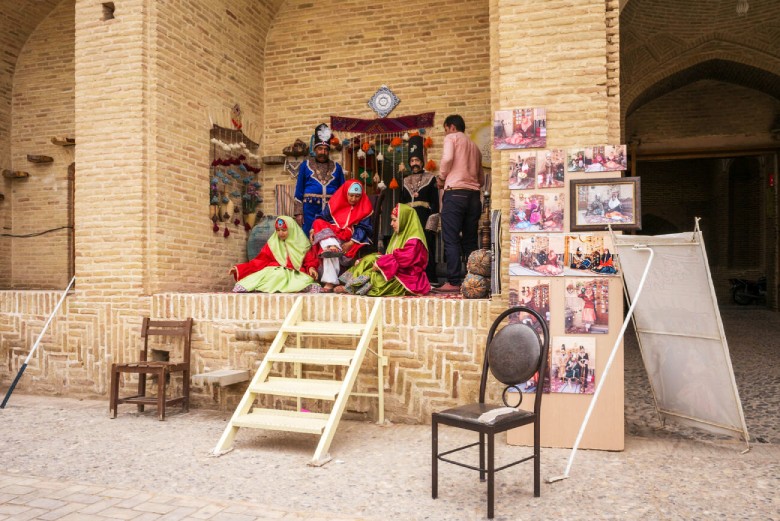 Visiting Meybod Caravanserai Near Yazd