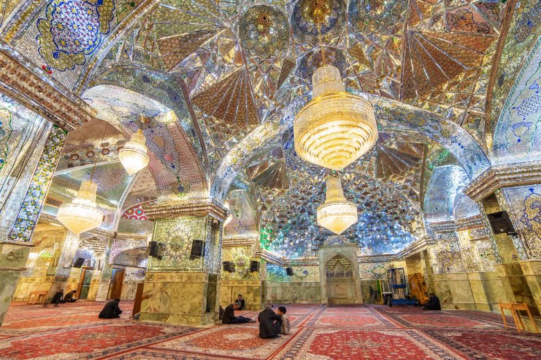 Visiting Shah Cheragh Shrine In Shiraz, Iran