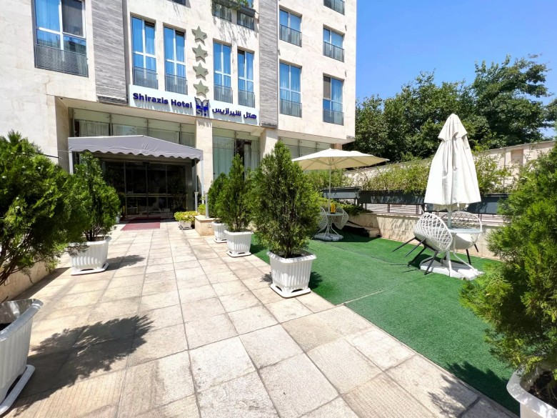 Outdoor Space Of Shirazis Hotel, Shiraz