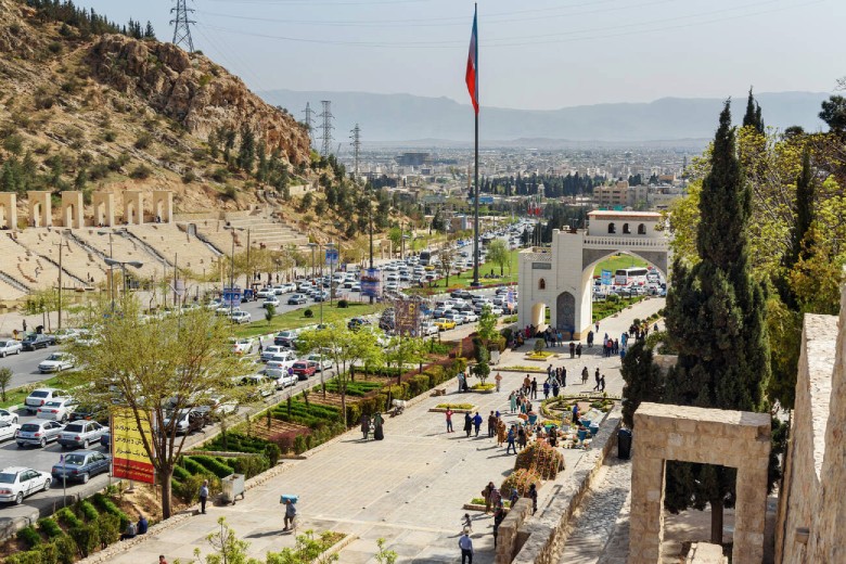 Quran Gate'S Location In Shiraz