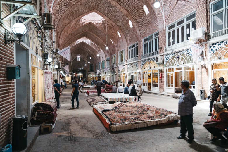 Tabriz Carpet Market, Iran