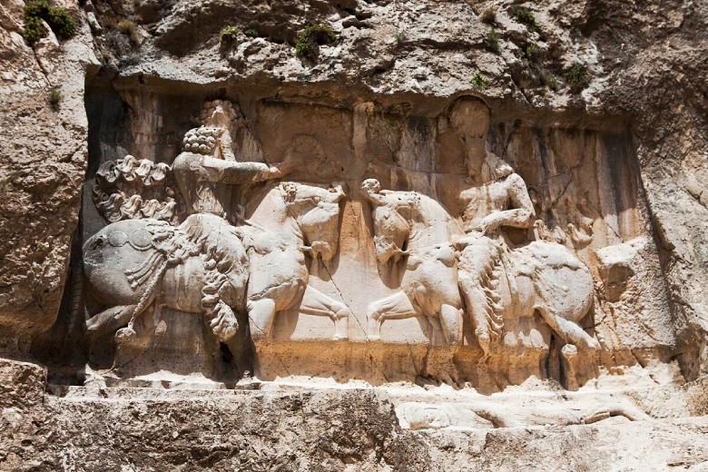 The Reliefs Of Bishapur, Near Shiraz