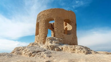 Atashgan Monument Or Marbin Fortress