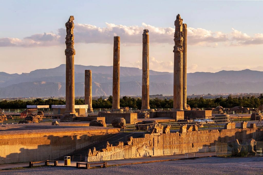 Golden Dawn At Persepolis