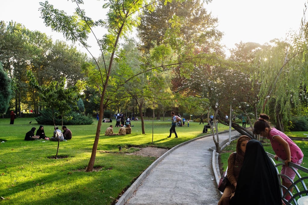 Laleh Park Tehran Family Outing