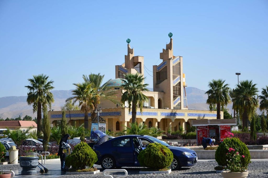 Views In Front Of Shiraz Airport, Iran