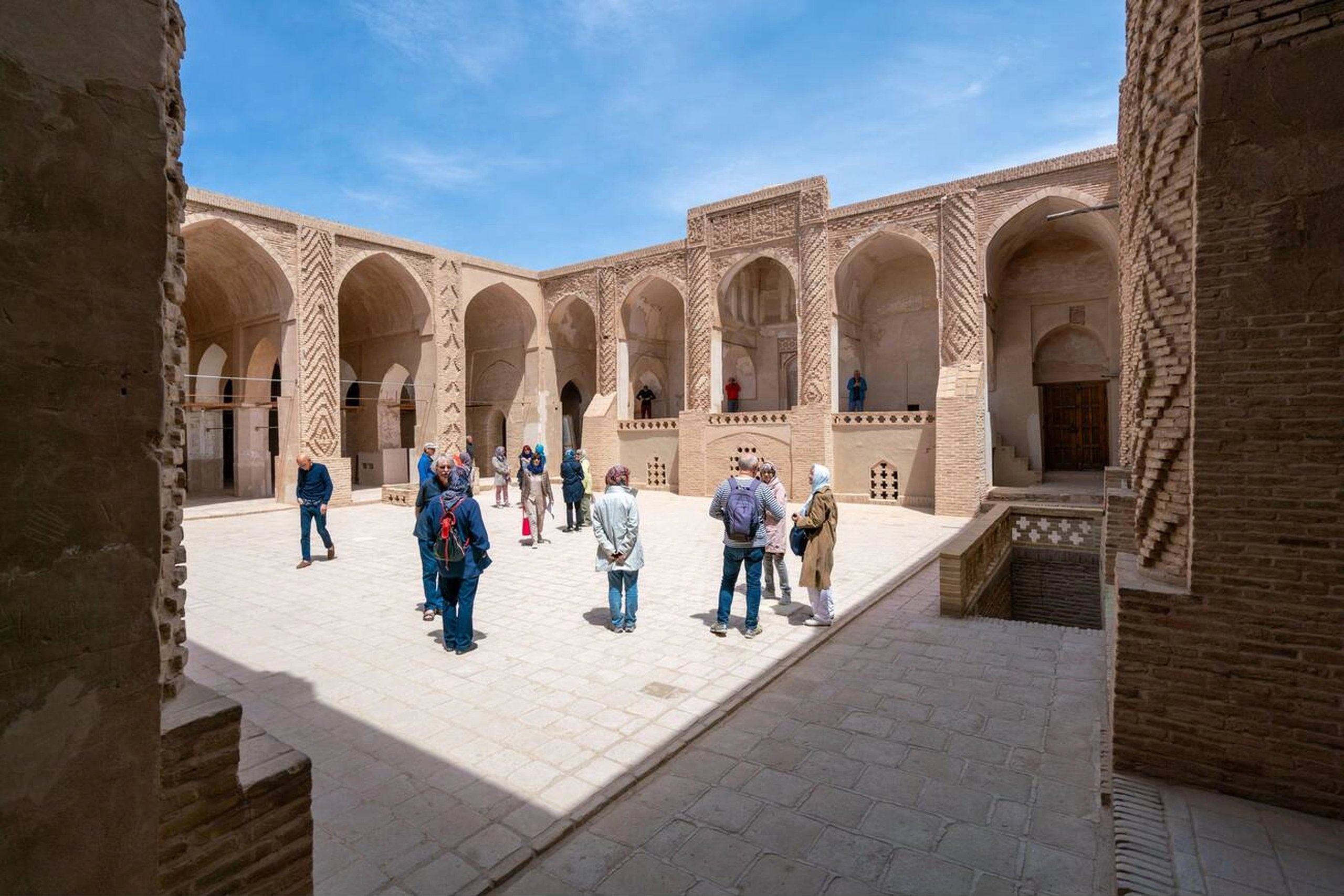 Courtyard Of Jameh Mosque Of Naein, Yazd