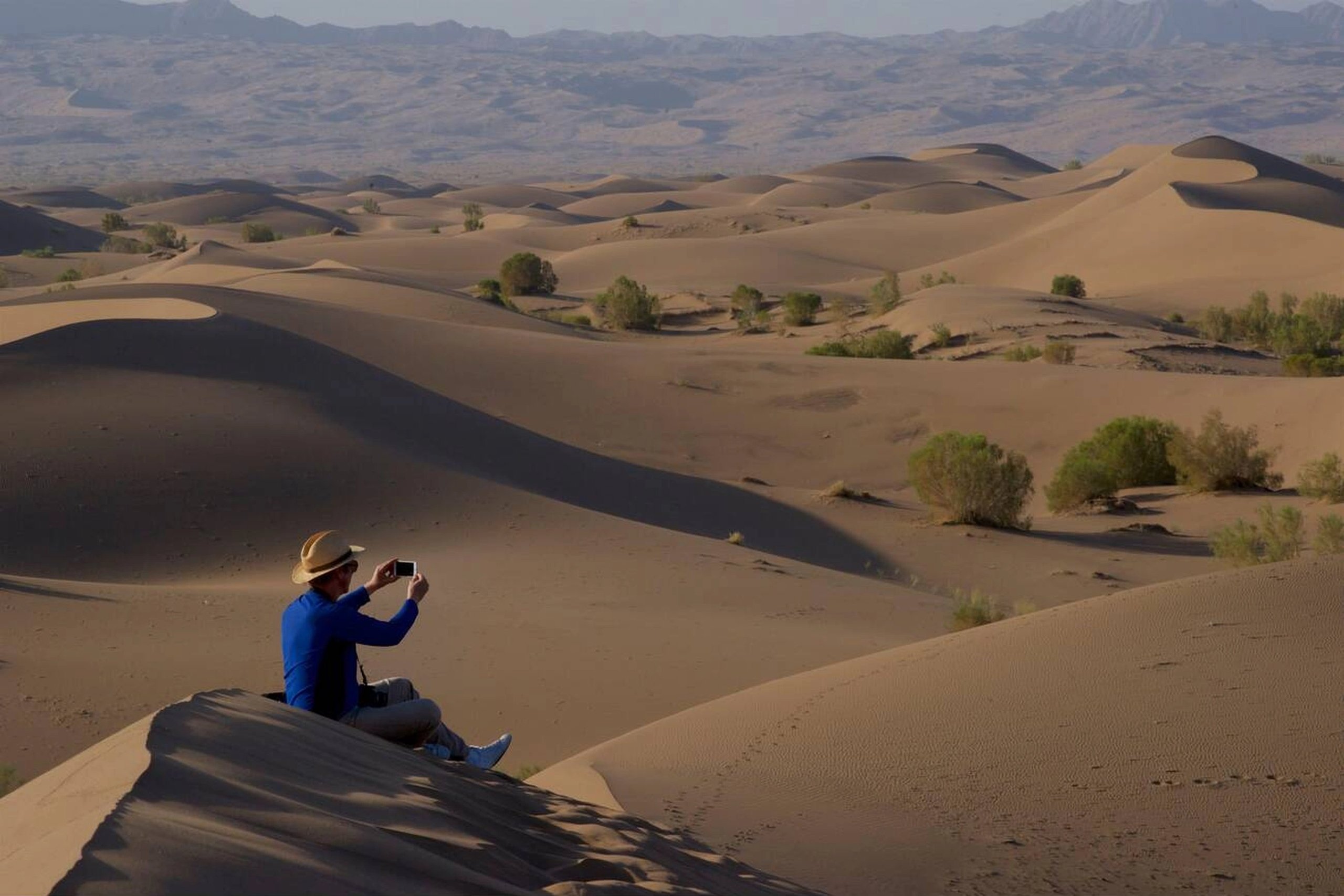 Exploring The Mesr Sand Dunes In Iran