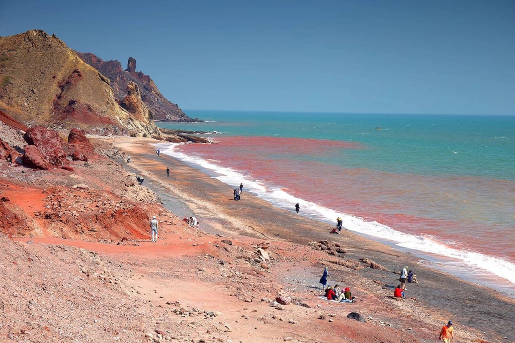 Hormuz Island The Rainbow Island