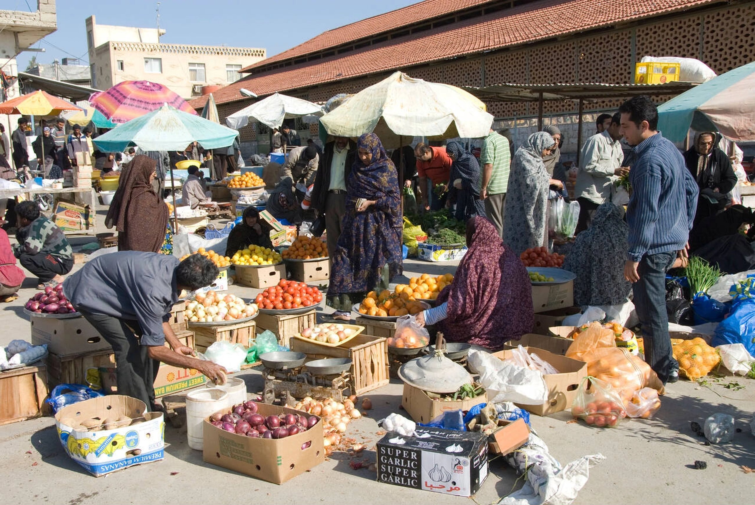 Morning Market In Bandar Abbas