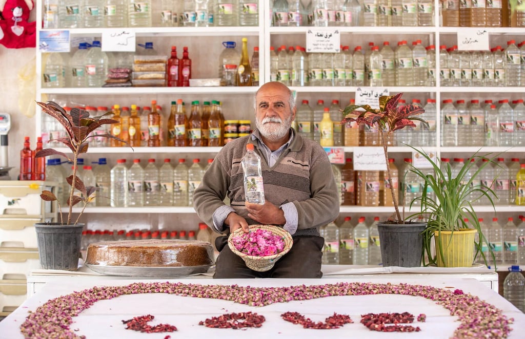 Rosewater Craftsmanship In Kashan