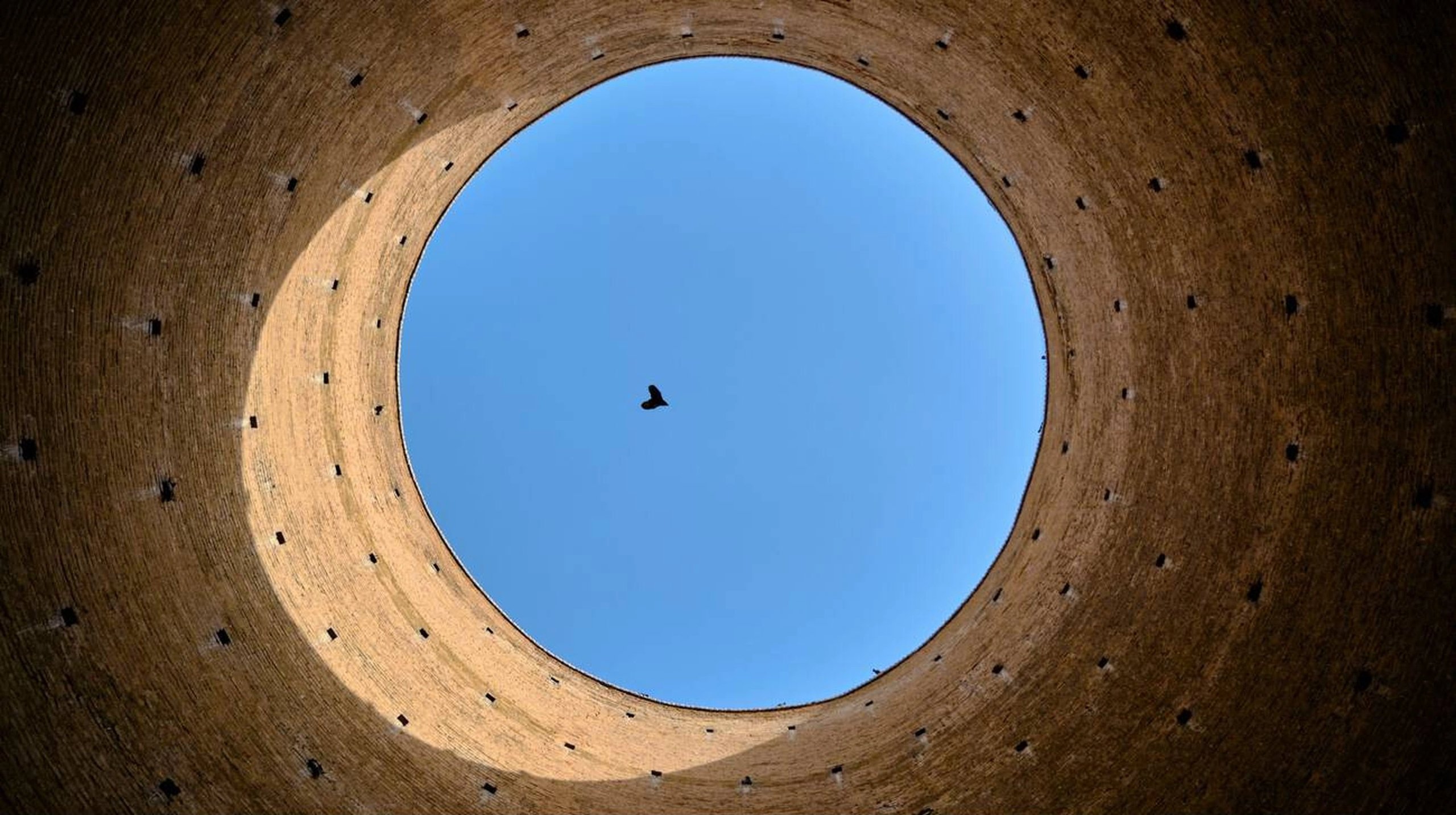 View From The Inside Of Tughrul Tower